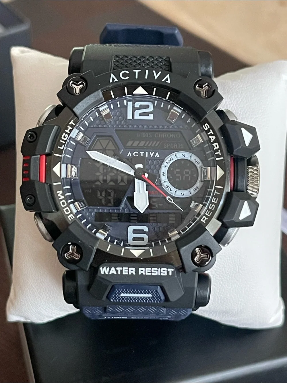 Activa X Invicta Analog- Digital Men's Watch - 49mm. Blue & Black , New